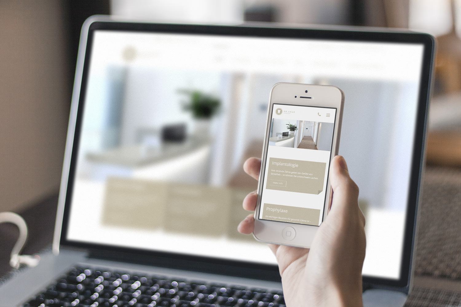Webdesign Zahnarztpraxis Webseite erstellen lassen Stuttgart