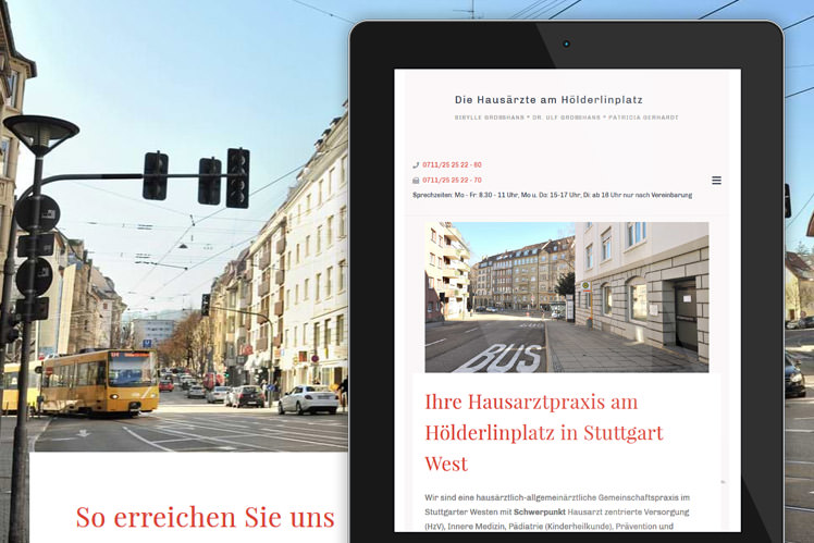 Praxiswebsite erstellen lassen Stuttgart