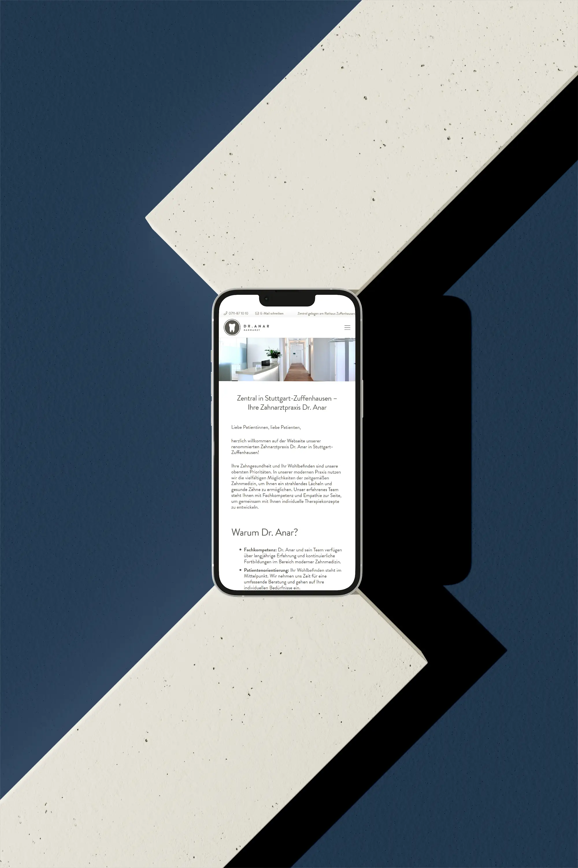 Praxisgründung Zahnarzt - Webdesign und Logodesign