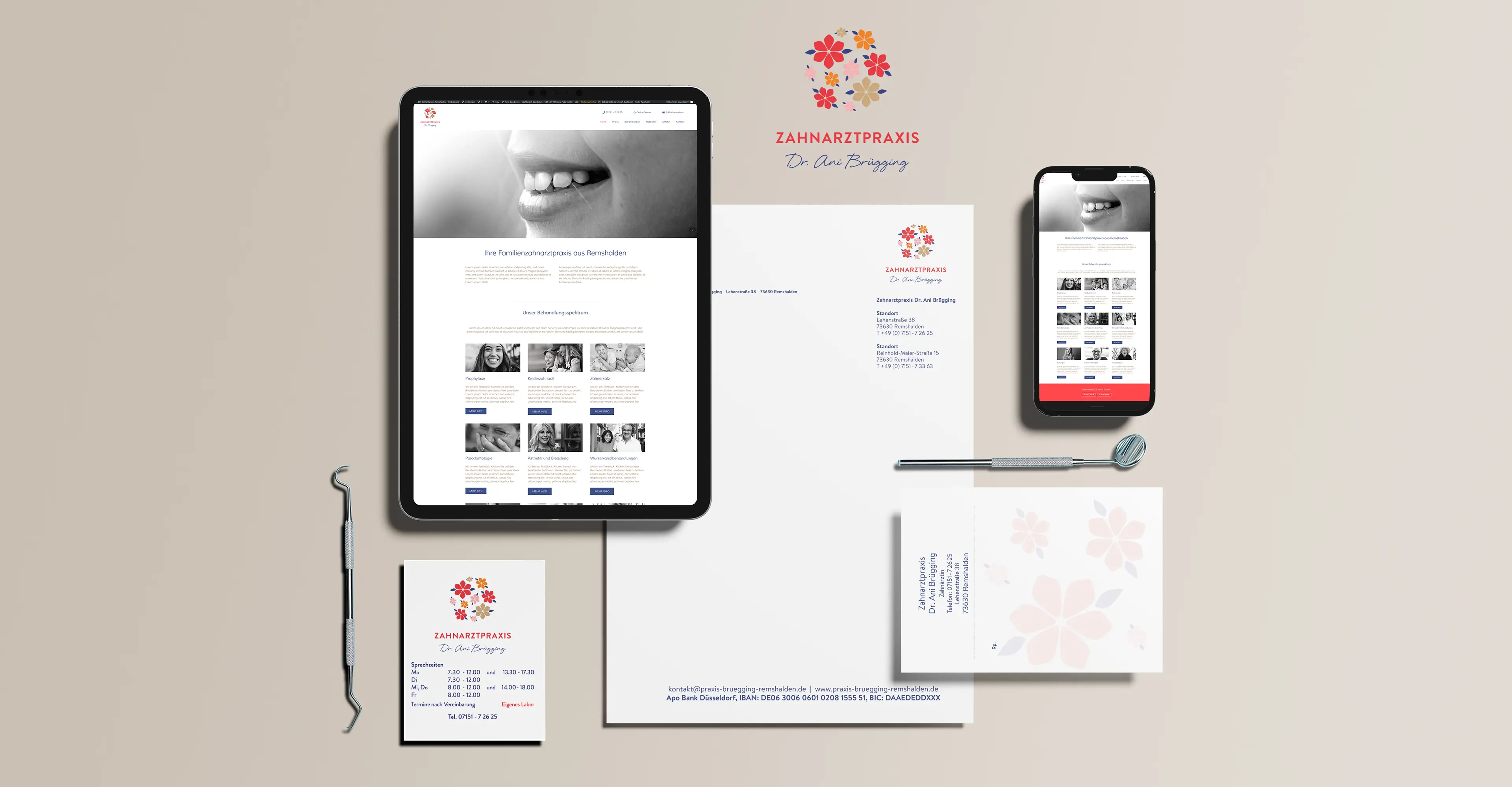 Webdesign Logodesign Praxisgründung Remshalden