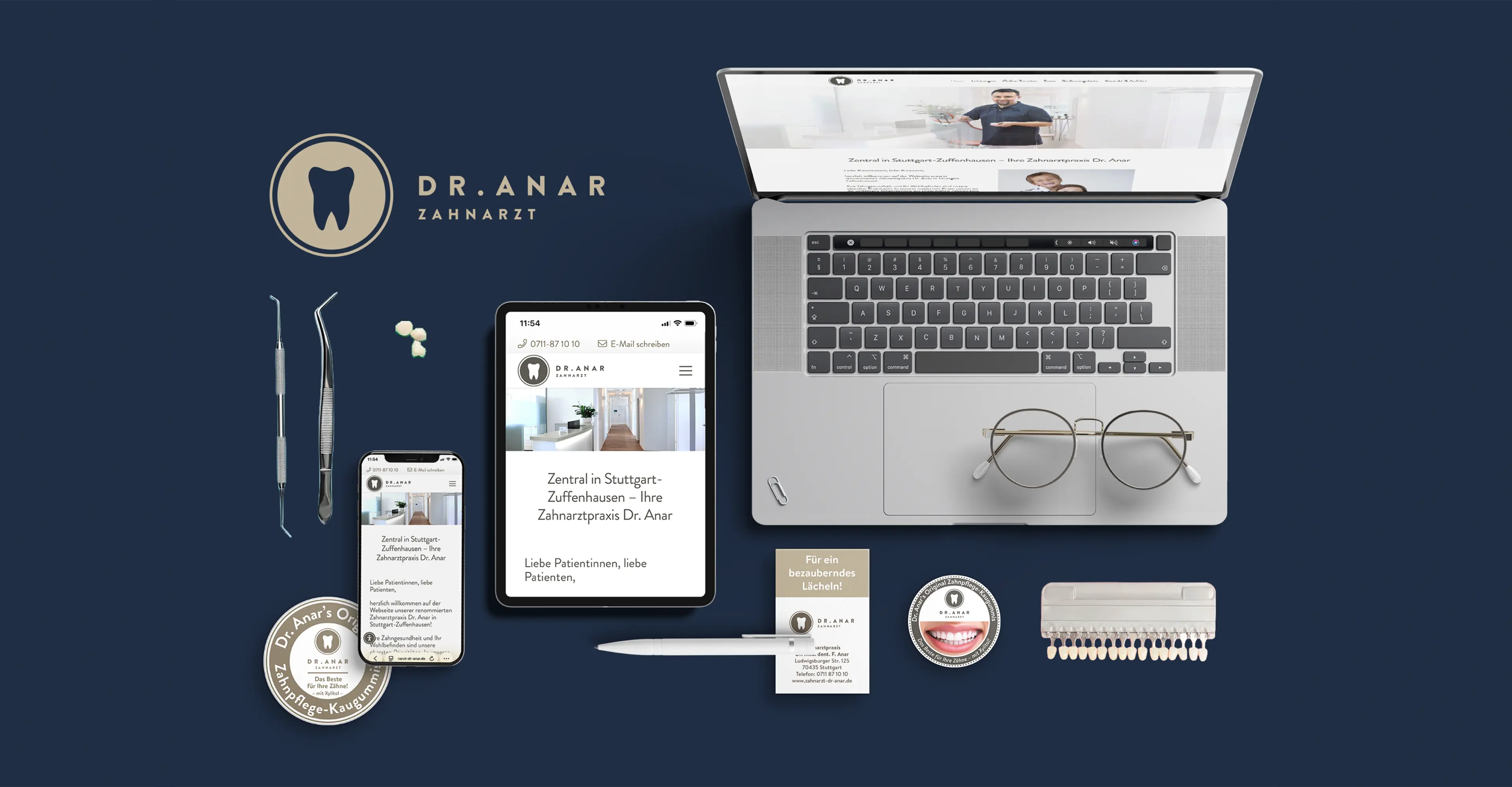 Praxiswebseite für Gründer / Praxisgründung Webdesign