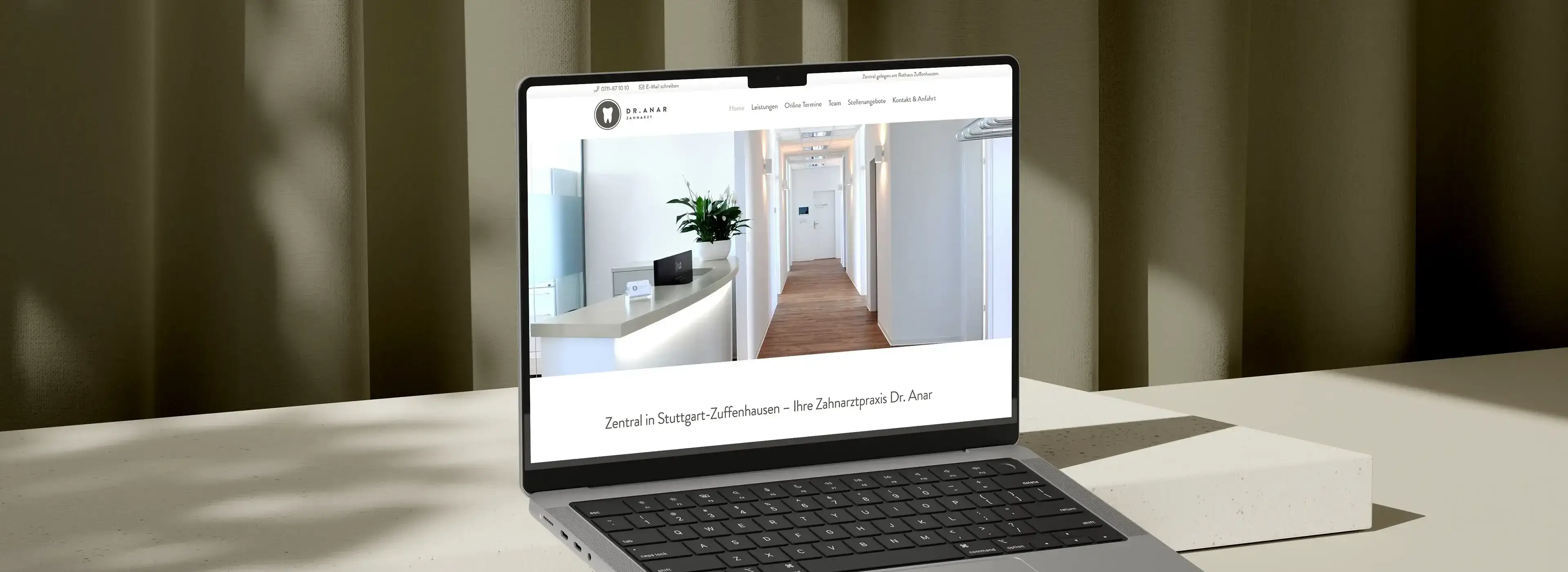 Praxisgründung Zahnarzt - Webdesign und Logodesign
