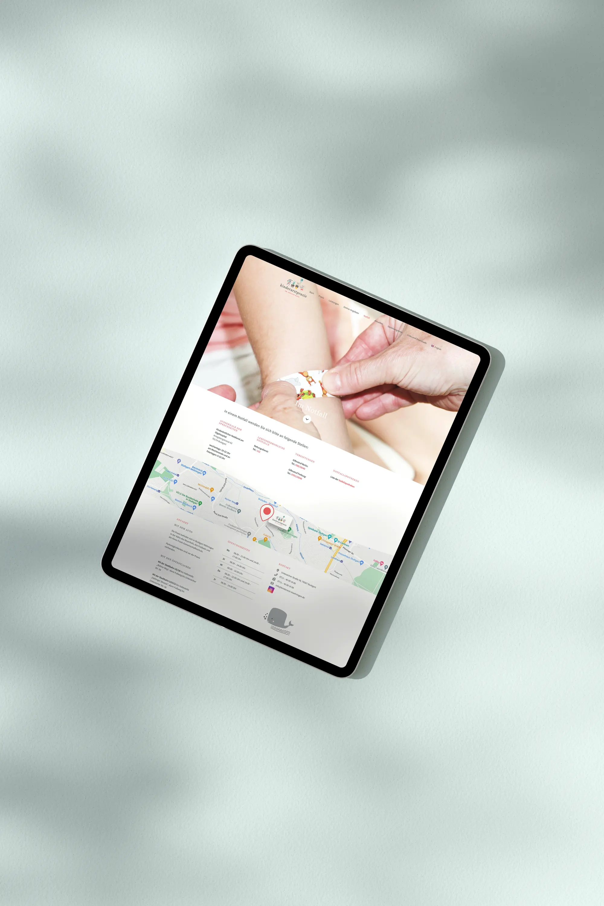 Tablet - Kinderarztpraxis Stuttgart Möhringen